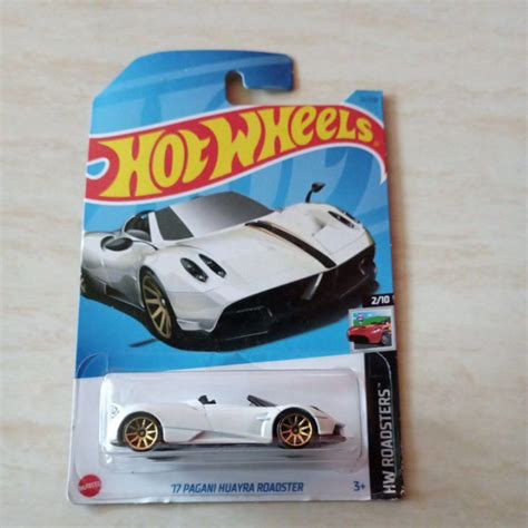 Jual Hotwheels 17 Pagani Huayra Roadster Shopee Indonesia