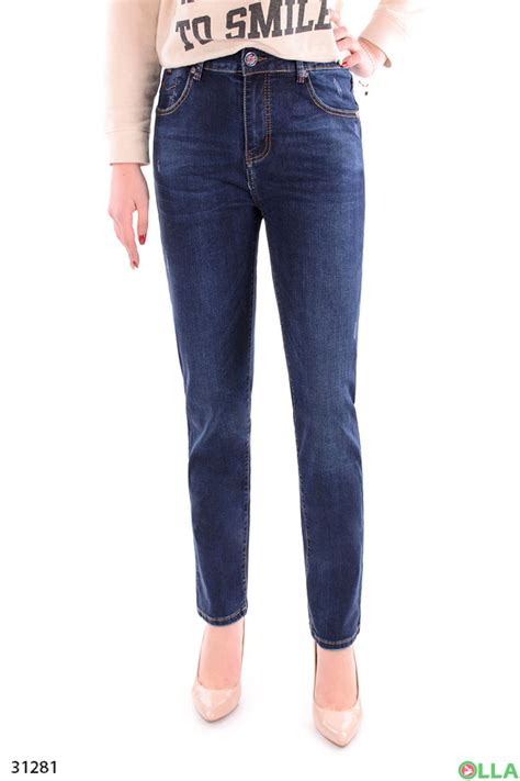 Женские джинсы синего цвета цена 329.00 грн. New Jeans 1921 купить в ...