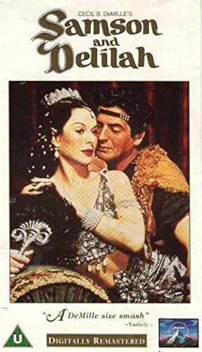 Samson And Delilah Vhs Victor Mature Hedy Lamarr Angela Lansbury