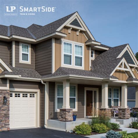 Lp Smartside Panel Siding 9 Moderno Fachada Nashville De Lp Smartside Trim And Siding