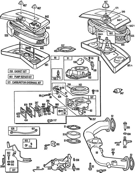 Diagram Of Briggs And Stratton Carburetor Briggs And Stratto