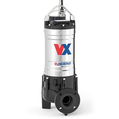 Vx Electric Pump Vortex Sewage Three Phase Pedrollo