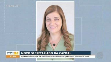 MSTV 1ª Edição Campo Grande Governo anuncia mudanças em secretarias