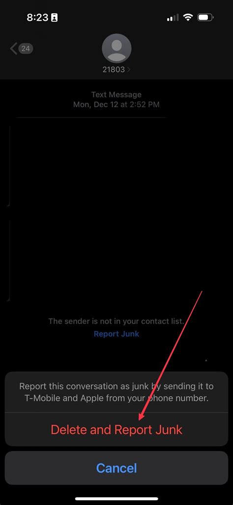 How To Report And Block Spam In Imessage