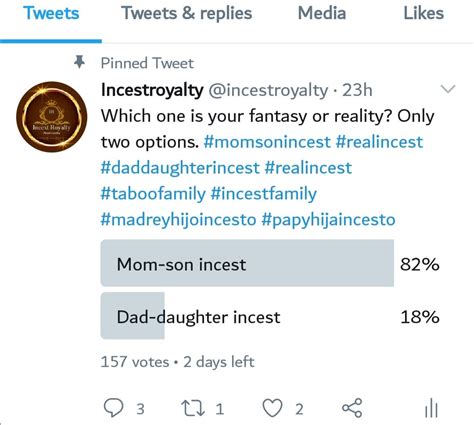 Incestroyalty on Twitter: Which one is your fantasy or reality? Only