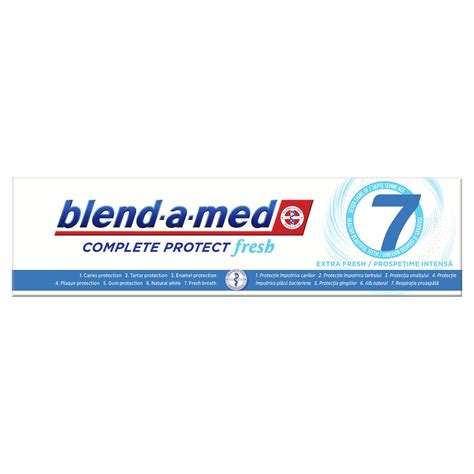 Паста за зъби Blend a Med Complete 7 Extra Fresh 100 мл eMAG bg