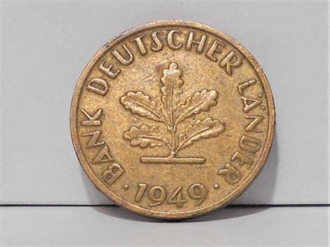 1949 Germany 10 Pfennig For Sale Buy Now Online Item 682486