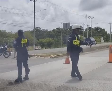 Reabren la vía en Pacora Defensor acude al lugar