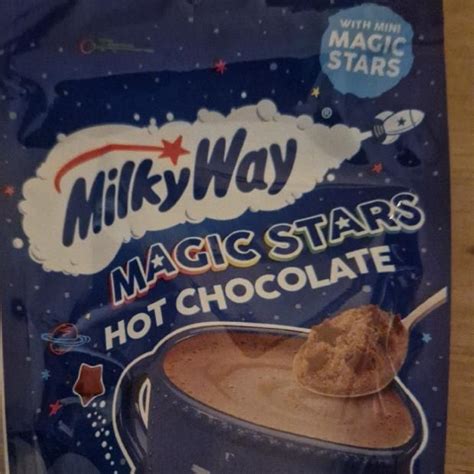 Magic stars hot chocolate Milky Way kalorie kJ a nutriční hodnoty KalorickéTabulky cz