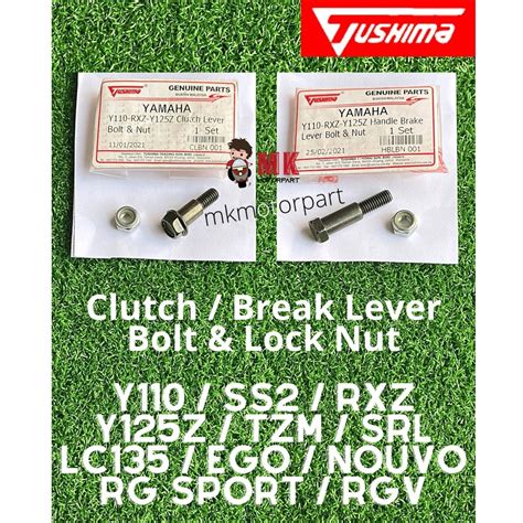 Tushima CLUTCH BRAKE Lever Bolt Nut SCREW Yamaha Y125z Y110 SS2