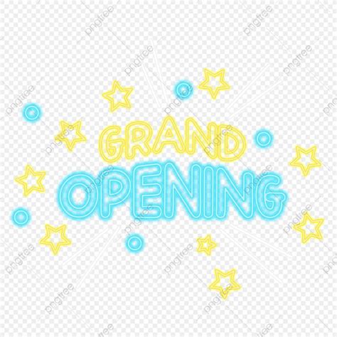 Grand Openings Clipart Transparent PNG Hd The Stars Shine With A Grand