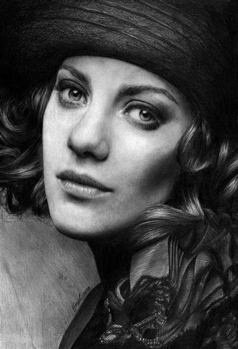 Marion Cotillard By Nobodysghost On Deviantart Portrait Realistic