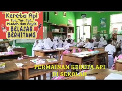 Permainan Kereta Api Merdeka Di Sekolah SD Inpres Biringkaloro Gowa