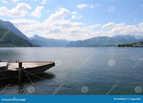 Traunsee Lake - Gmunden, Austria Stock Photo - Image of yacht, austria: 26398512