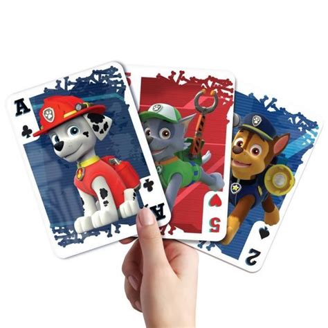 Paw Patrol Cartes Jouer G Antes Jeux De Cartes A Partir De Ans