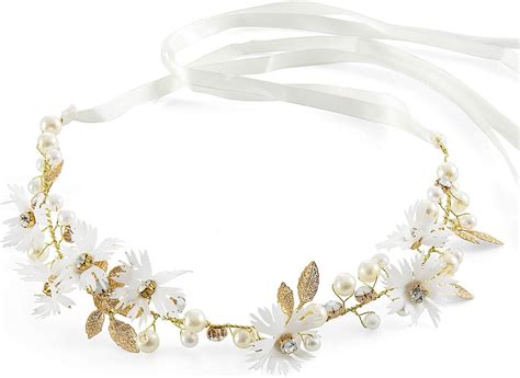 Vakkery Schmetterling Krone Haarreif Gold Kristall Tiara Haarband Perle