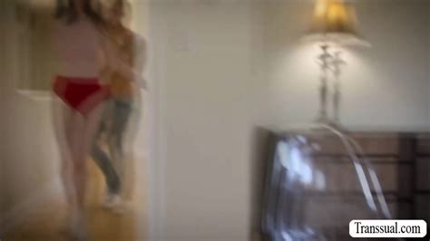 Annoying TS Jade Venus Lets Stepbro Fuck Her Ass And Bff