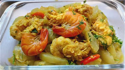 সবজি দিয়ে চিংড়ি মাছ রান্না Shrimp With Vegetables Chingri Recipes