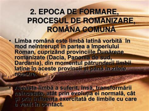 PPT Evolu ț ia ș i originiile limbii române PowerPoint Presentation