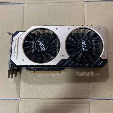 【やや傷や汚れあり】palit Geforce Gtx970 4gb グラフィックボード Jetstream風の落札情報詳細 ヤフオク落札