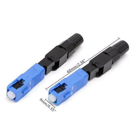 Ftth Sm Mm Fiber Optic Fast Connectors