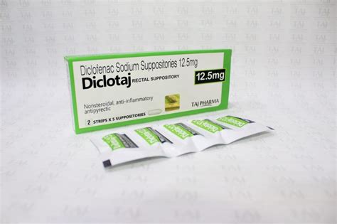 Diclofenac Sodium Suppositories 12 5mg Manufacturers PAN India Suppliers