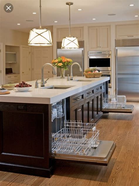 Like Two Dishwashers Kosher Kitchen Design Kitchen Island With