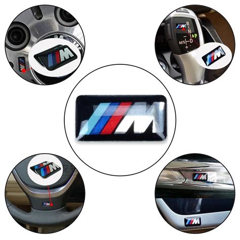 Auto Car Sticker 3D Emblem Sticker Decals Logo For Bmw M Series M1 M3