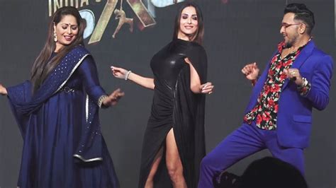 India S Best Dancer Launch Malaika Arora Geeta Kapoor And Terence