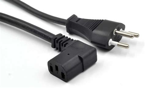 Swiss Power Cord Type J Sev Certified 3 Pins Sn 441011 Plug To Iec