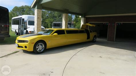 The Yellow Camaro 8 Passengers Classy Limousine Abbie Party Bus