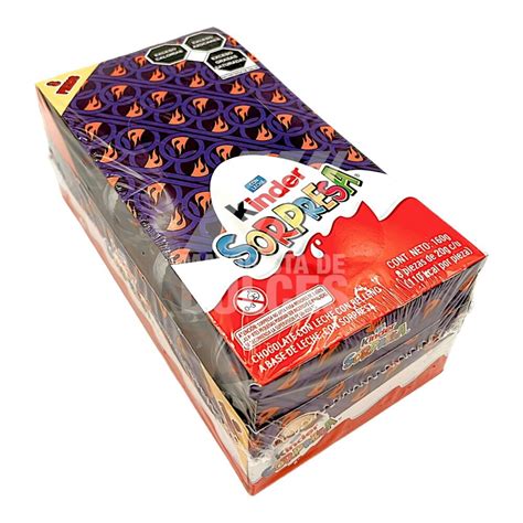 Kinder Sorpresa Huevo 8s HOT WHEELS Paquete Con 8 Piezas Caja Con 12