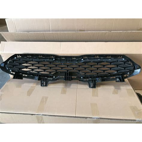 Front Upper Bumper Grill Grille Assembly Chrome Trim ABS For 2019 2020