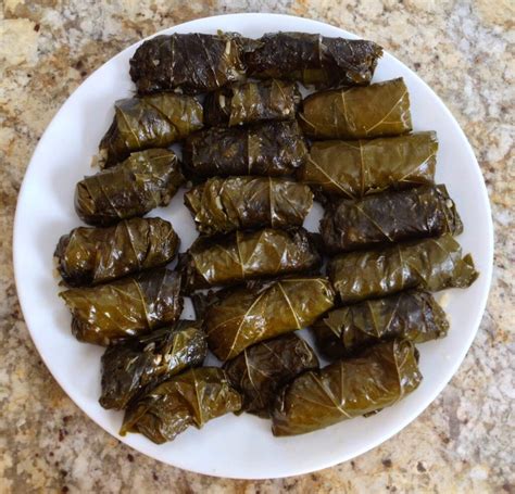 Grape leaves stuffed with brown rice: A healthy choice – The Armenian ...