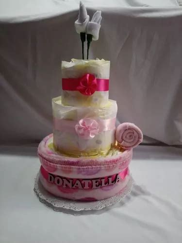 Torta De Pa Ales De Pisos Con Manta Babita Y Nombre En Venta En