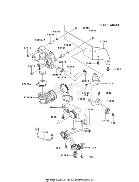 Kawasaki Fs V As Stroke Engine Fs V Parts Diagram For Throttle