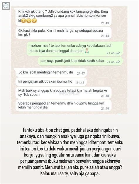 Convomf On Twitter Aku Harus Gimana Ya Biar Tanteku Ga Marah Tadi