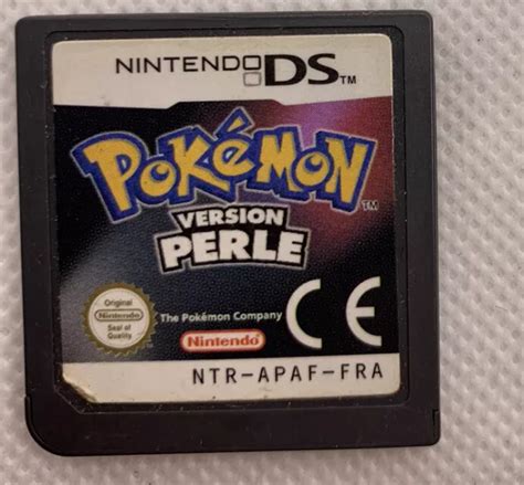 POKEMON VERSIONE PERLA Nintendo 2DS 3ds XL PAL ITA NO Cartuccia Oro