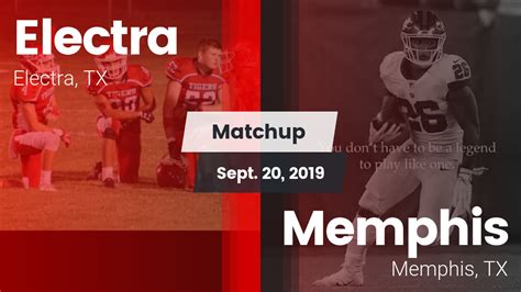 Electra HS Football Video "Matchup: Electra vs. Memphis 2019" | MaxPreps