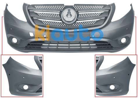 Pare Chocs Mercedes Vito W Avant Avec Grille Avec