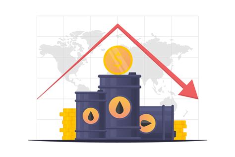 Falling Oil Prices Illustration Graphicsurf