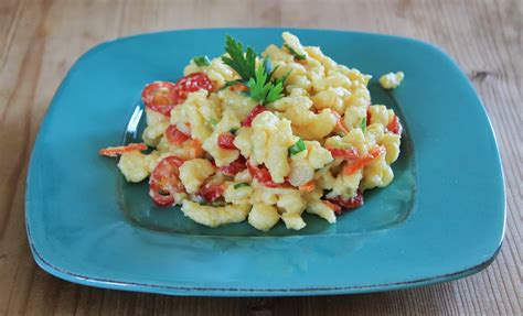 Svenja s Koch und Backblog Spätzle Salat