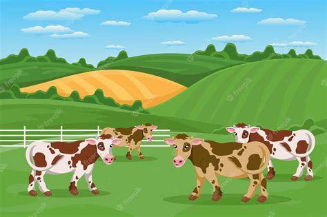 Herd Of Cows Clipart