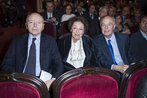 Photo Exclusif Jacques Toubon Avec Sa Femme Lise Et Fr D Ric