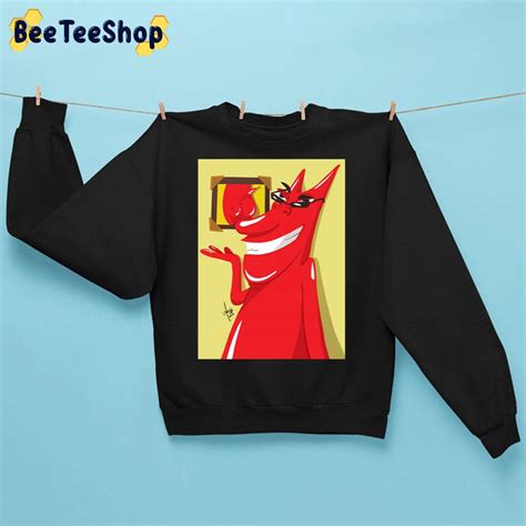 The Red Guy Cow And Chicken Trending Unisex Sweatshirt - Beeteeshop