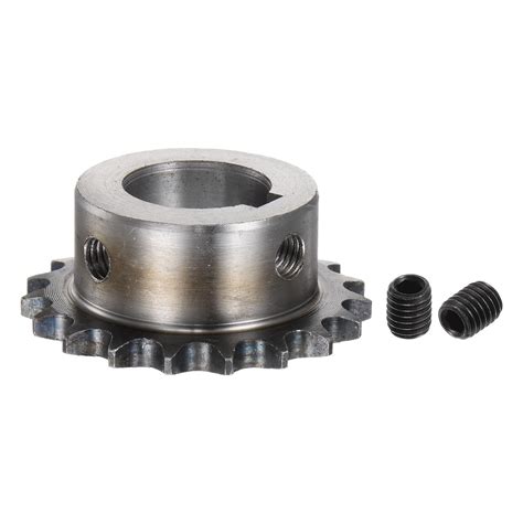 Uxcell Iso Din B Roller Chain Sprocket B Type Mm Bore Pitch