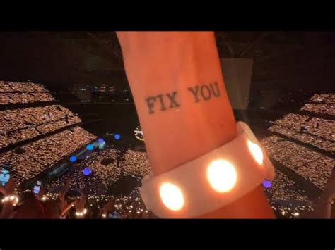 Coldplay Fix You Live SanSiro 26 06 23 YouTube