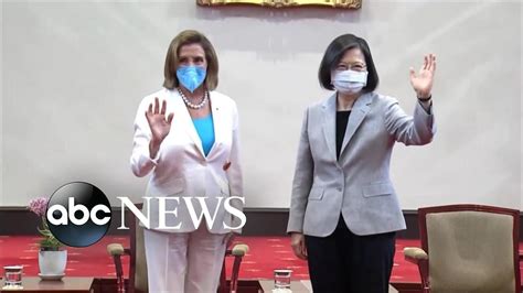 Nancy Pelosis Visit To Taiwan Prompts Outrage From China Main Stream