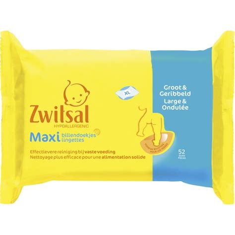 Zwitsal Billendoekjes Maxi 52 Stuks Zwanger En Ouder Shop