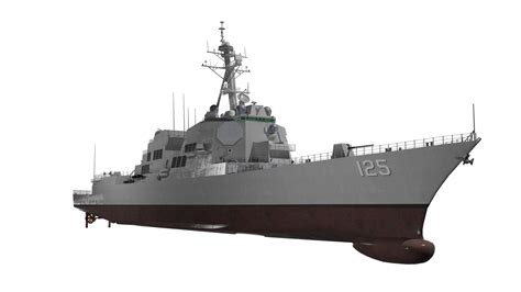 USS Jack H Lucas Arleigh Burke Flight III 3D Model - TurboSquid 2206659